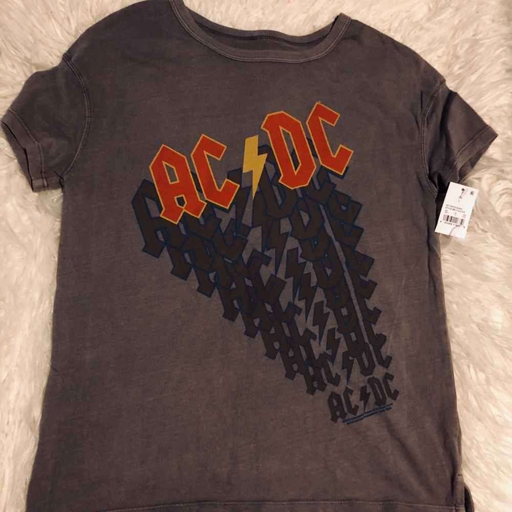 NWT Junk Food Brand AC/DC Band Tee Shirt